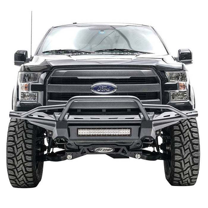 Fab Fours FF15-D3272-1 Aero Front Bumper w/ Pre-Runner Guard for Ford F150 2015-2017