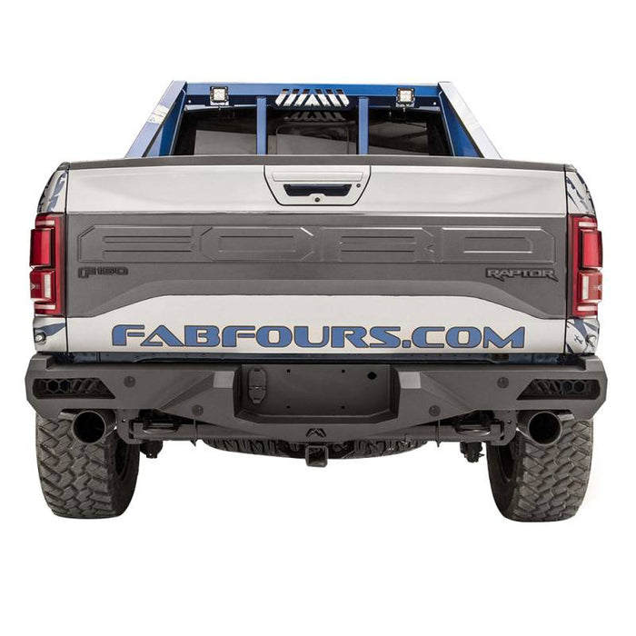 Fab Fours FF17-E4351-1 Vengeance Rear Bumper w/ Sensor Holes for Ford Raptor 2017-2020