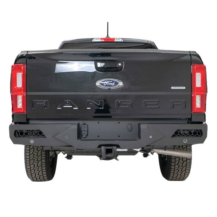 Fab Fours FR19-E4851-1 Vengeance Rear Bumper w/ Sensor Holes for Ford Ranger 2019