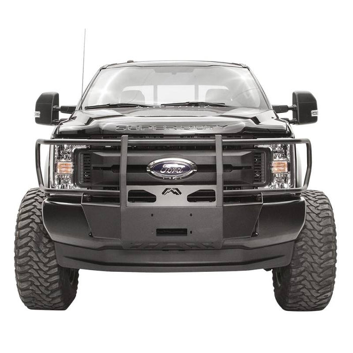 Fab Fours FS17-N4170-1 Full Guard Winch Mount for Ford F250/F350/F450/F550 2017-2021