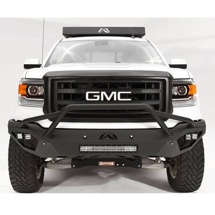 Fab Fours GS14-D3152-1 GMC Sierra 1500 2014-2015 Vengeance Front Bumper Sensor with Pre-Runner Guard