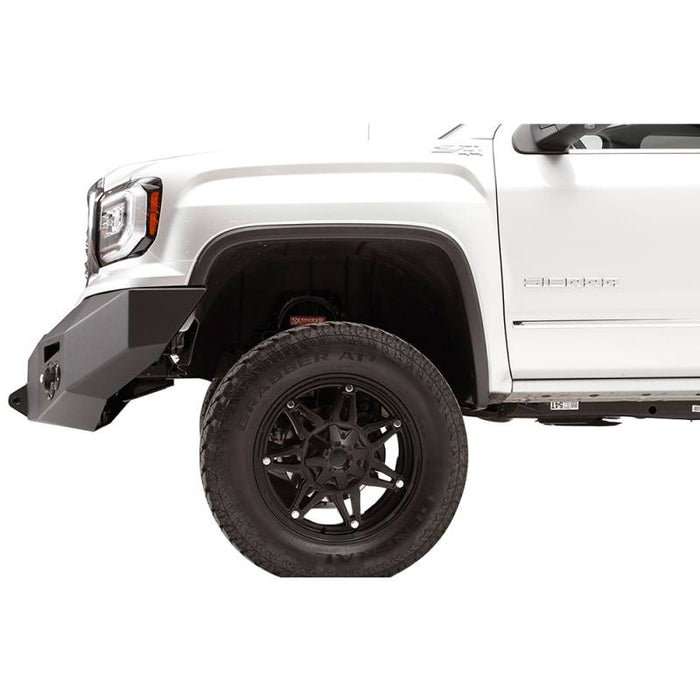 Fab Fours GS16-F3951-1 Premium Winch Front Bumper w/ Sensor Holes for GMC Sierra 1500 2016-2018