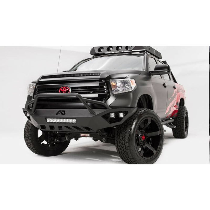 Fab Fours TT14-D2852-1 Vengeance Front Bumper w/ Pre-Runner Guard for Toyota Tundra 2014-2021