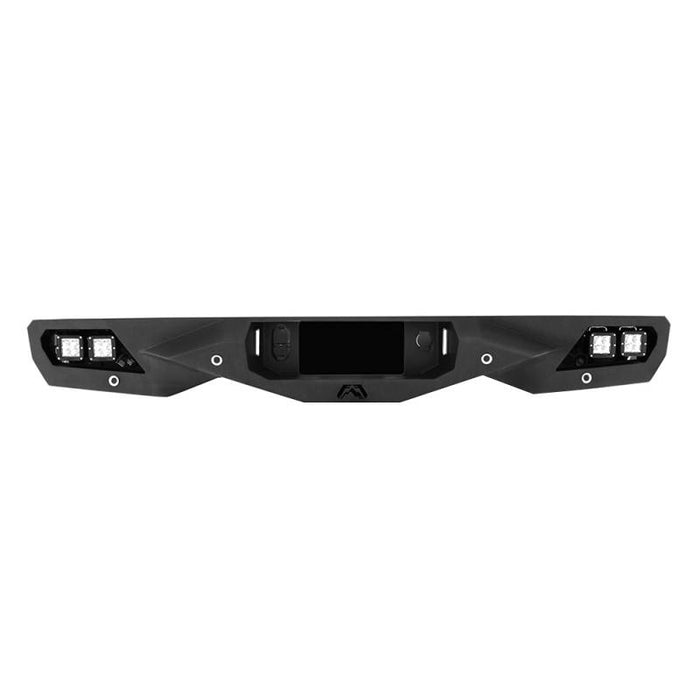 Fab Fours TT14-E2852-1 Vengeance Rear Bumper w/ Sensor Holes for Toyota Tundra 2014-2021