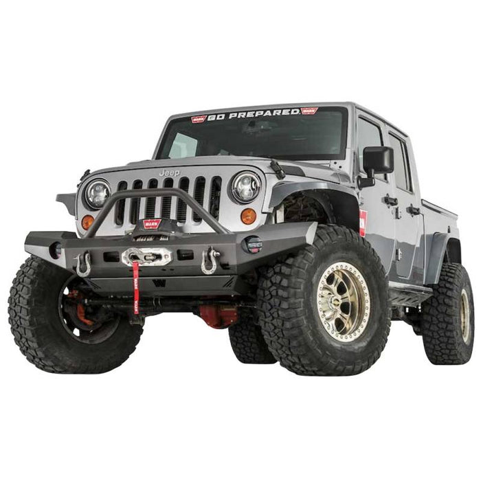 Warn 101465 Elite Series Front Bumper for Jeep Wrangler JK 2007-2018