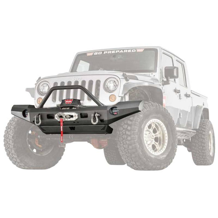 Warn 101465 Elite Series Front Bumper for Jeep Wrangler JK 2007-2018