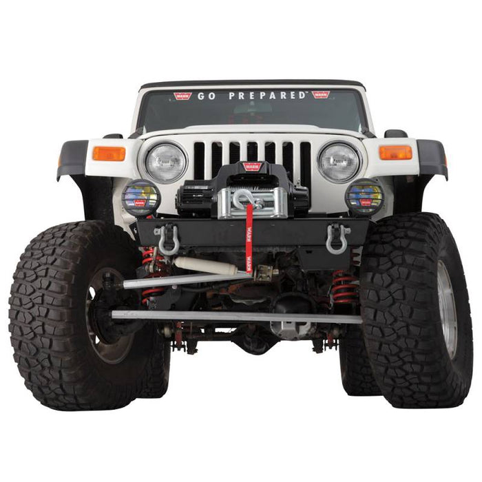 Warn 87700 Rock Crawler Stubby Front Bumper for Jeep Wrangler 1997-2006