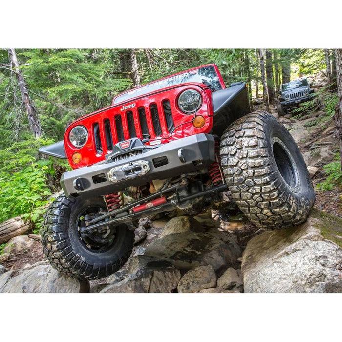 Warn 101450 Elite Series Front Bumper for Jeep Wrangler JK 2007-2018