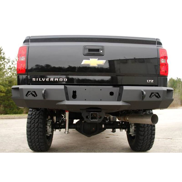 Fab Fours CH08-W1450-1 Premium Rear Bumper for Chevy Silverado 2500HD/3500 2007-2010