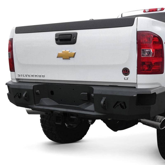 Fab Fours CH11-W2150-1 Premium Rear Bumper for Chevy Silverado 2500HD/3500 2011-2014