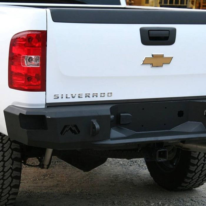 Fab Fours CH11-W2150-1 Premium Rear Bumper for Chevy Silverado 2500HD/3500 2011-2014