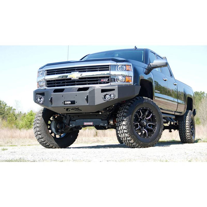 Fab Fours CH14-A3051-1 Premium Winch Front Bumper for Chevy Silverado 2500HD/3500 2015-2019