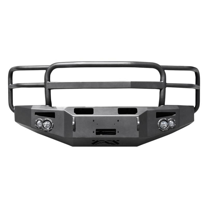 Fab Fours CH14-C3050-1 Premium Winch Front Bumper w/ Grille Guard for Chevy Silverado 2500HD/3500 2015-2019