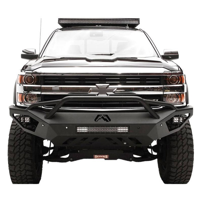 fab Fours CH15-V3052-1 Vengeance Front Bumper w/ Pre-Runner Guard for Chevy Silverado 2500HD/3500 2015-2019