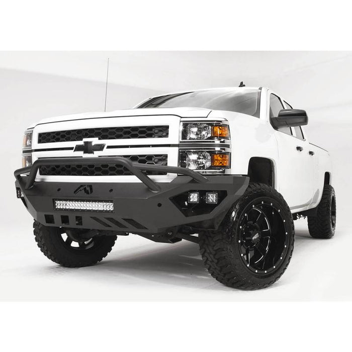 Fab Fours CS14-D3052-1 Vengeance Front Bumper w/ Pre-Runner Guard for Chevy Silverado 1500 2014-2015