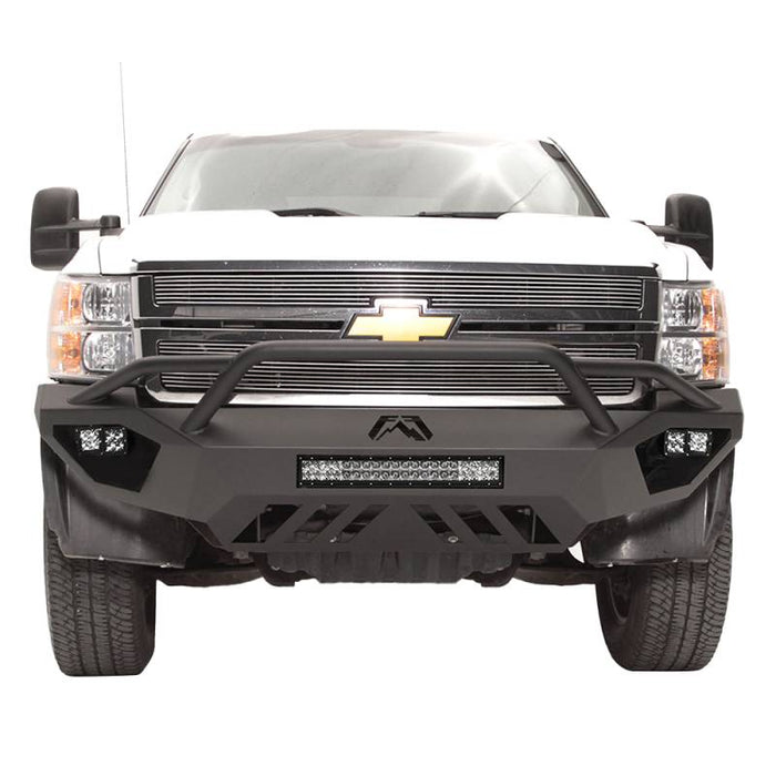 Fab Fours CH11-V2752-1 Vengeance Front Bumper w/ Pre-Runner Guard for Chevy Silverado 2500HD/3500 2011-2014