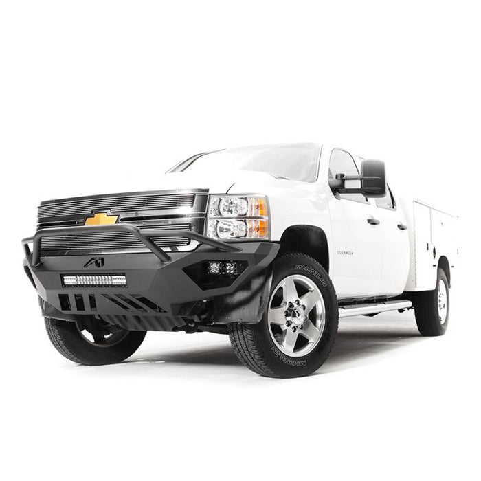 Fab Fours CH11-V2752-1 Vengeance Front Bumper w/ Pre-Runner Guard for Chevy Silverado 2500HD/3500 2011-2014