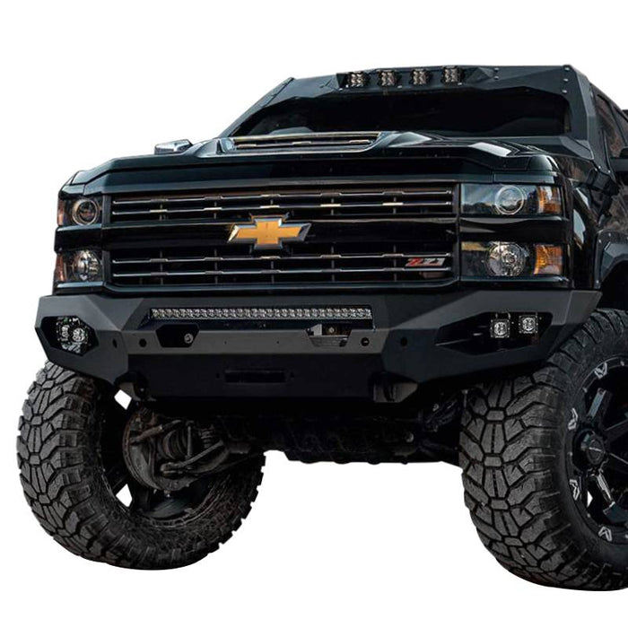 Fab Fours CH15-X2751-1 Matrix Front Bumper for Chevy Silverado 2500HD/3500 2015-2019