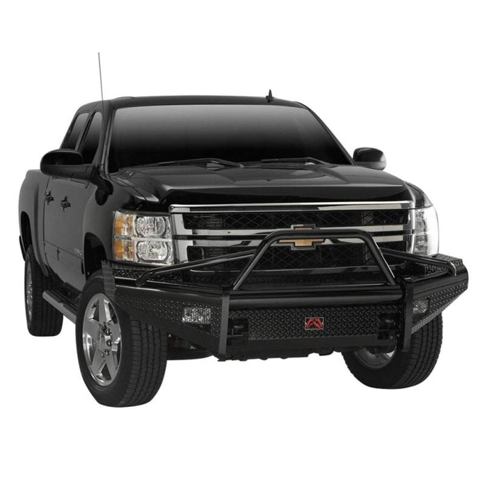 Fab Fours CH20-S4962-1 Black Steel Front Bumper w/ Pre-Runner Guard for Chevy Silverado 2500HD/3500 2020-2022