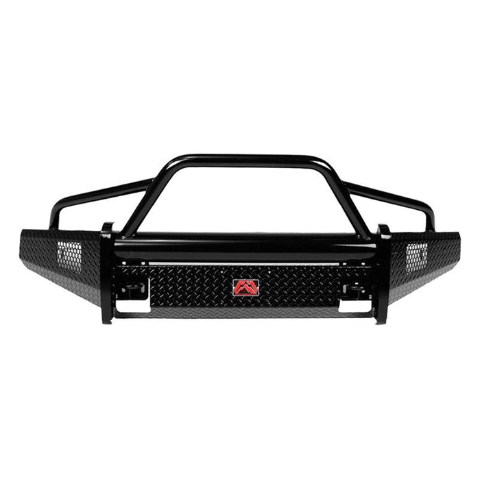 Fab Fours CH20-S4962-1 Black Steel Front Bumper w/ Pre-Runner Guard for Chevy Silverado 2500HD/3500 2020-2022