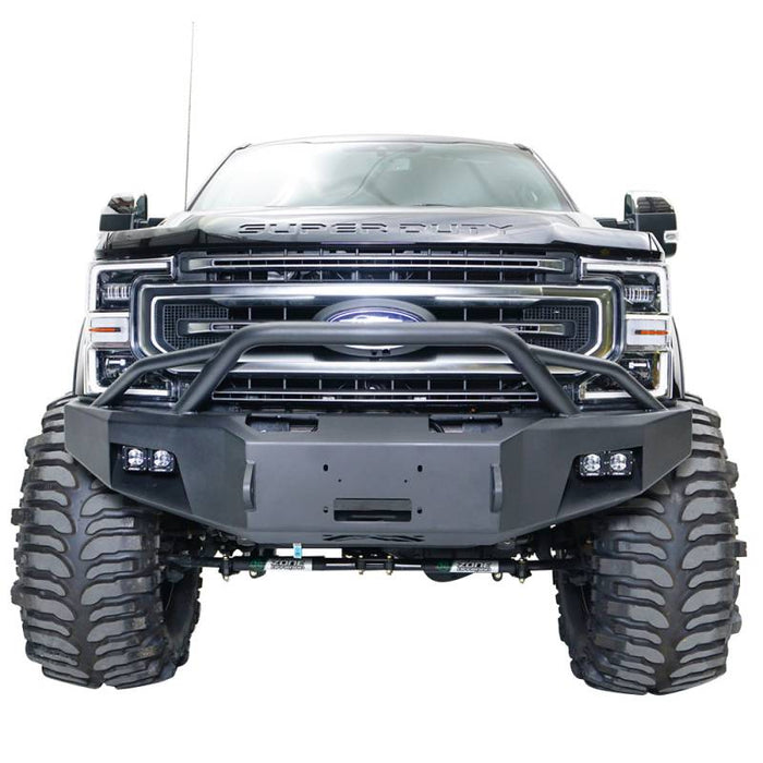 Fab Fours FS17-A4162-1 Winch Front Bumper w/ Pre-Runner Guard for Ford F250/F350 2017-2022