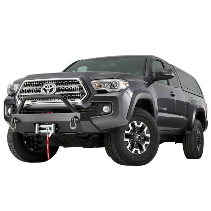 Warn 100044 Semi Hidden Winch Mount Bumper Toyota Tacoma 2016-2021