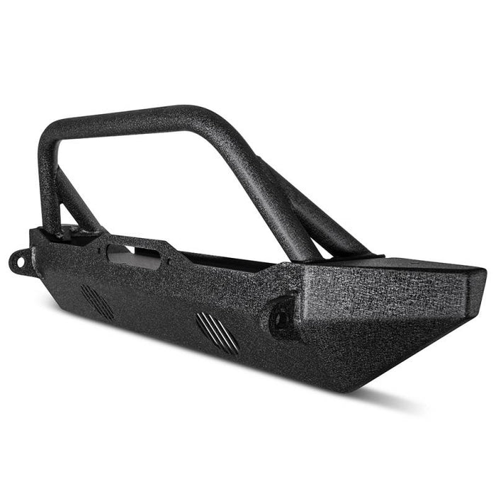 Body Armor JK-19532 Mid-Stubby Winch Front Bumper for Jeep Wrangler JK 2007-2018