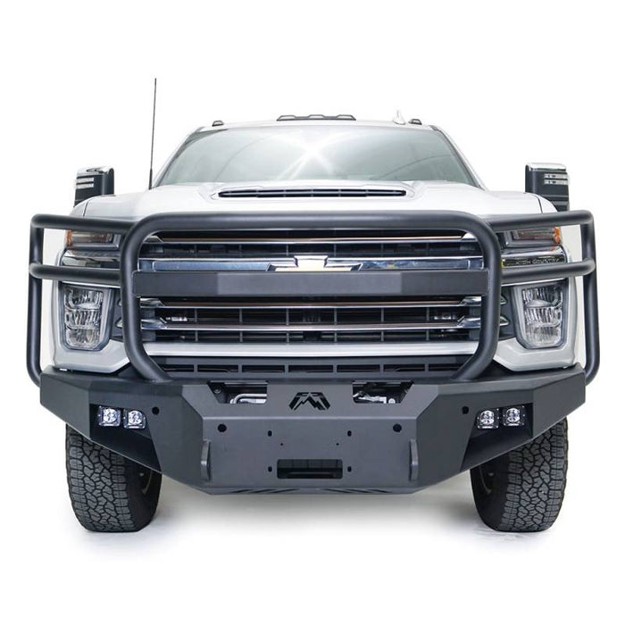 Fab Fours CH20-A4950-1 Premium Front Bumper w/ Full Grill Guard for Chevy Silverado 2500HD/3500 2020-2022