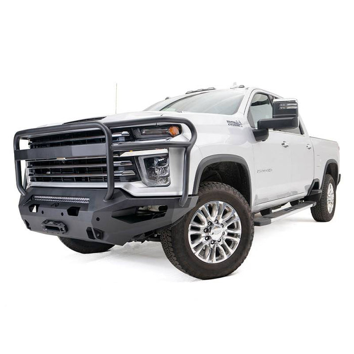 Fab Fours CH20-X4950-1 Matrix Front Bumper w/ Full Grill Guard for Chevy Silverado 2500HD/3500 2020-2022