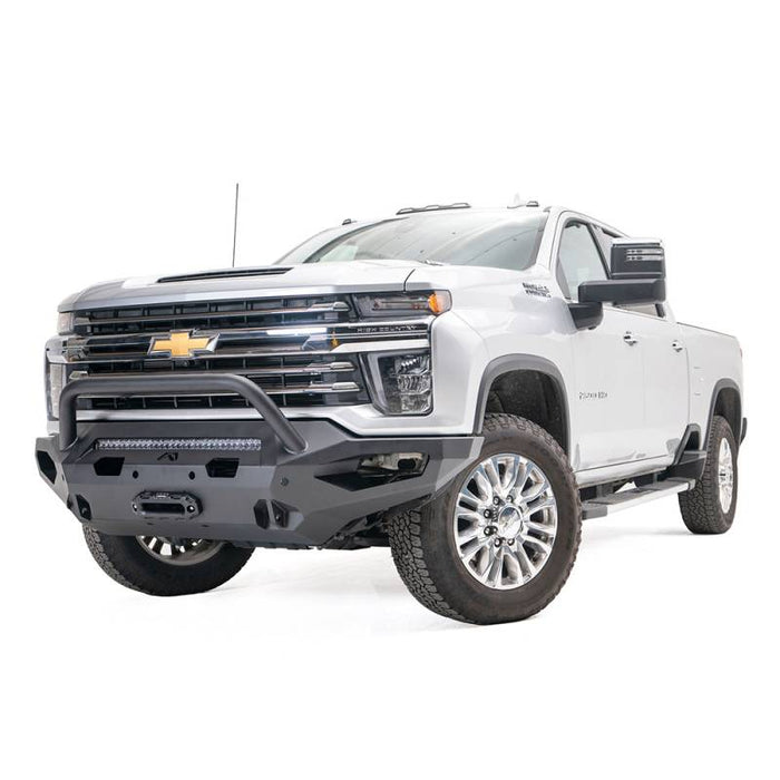 Fab Fours CH20-X4952-1 Matrix Front Bumper w/ Pre-Runner Guard for Chevy Silverado 2500HD/3500 2020-2022