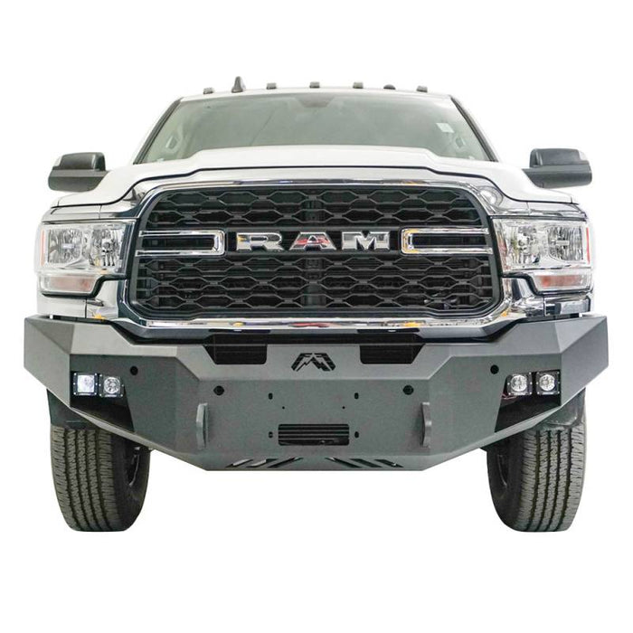 Fab Fours DR19-A4451-1 Premium Front Bumper w/ No Guard for Dodge Ram 2500/3500 2019-2022 New Body Style