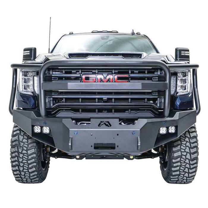 Fab Fours GM20-A5050-1 Premium Front Bumper w/ Full Grill Guard for GMC Sierra 2500HD/3500 2020-2022