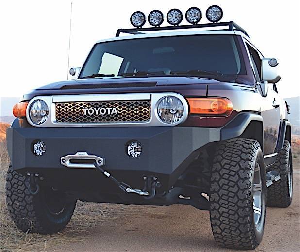 Body Armor FJ-19336 Winch Front Bumper for Toyota FJ Cruiser 2007-2015