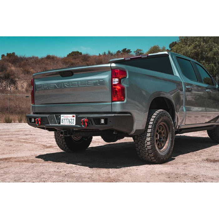 Body Armor GM-2966 Ambush Non-Winch Rear Bumper for Chevy Silverado 1500 2019-2022