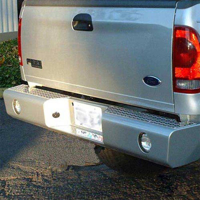 TrailReady 18502 Rear Bumper for Ford F-150/F-250/F-350/F-450/F-550/Bronco 1992-1998