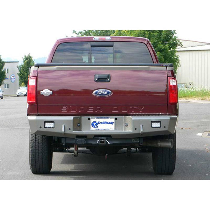 TrailReady 18560 Rear Bumper w/ D-Ring Tabs for Ford F250/F350 1998-2015