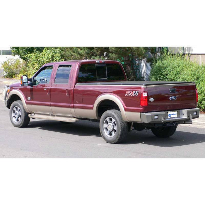 TrailReady 18560 Rear Bumper w/ D-Ring Tabs for Ford F250/F350 1998-2015