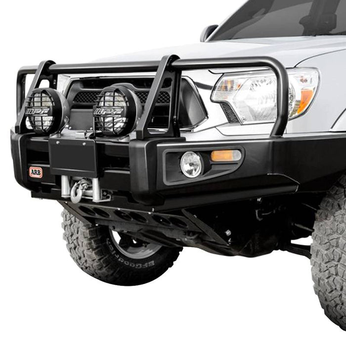 ARB 3414090 Deluxe Winch Front Bumper w/ Bull Bar for Toyota Pickup 1984-1985