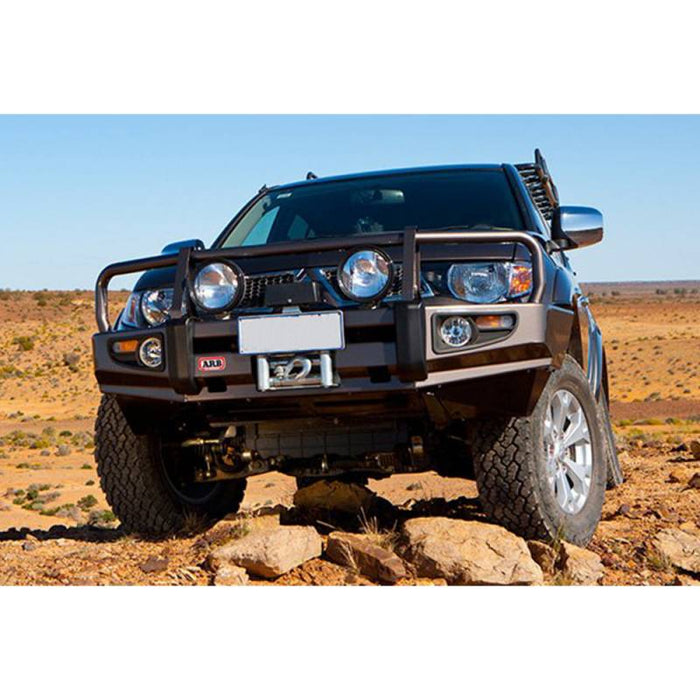 ARB 3414090 Deluxe Winch Front Bumper w/ Bull Bar for Toyota Pickup 1984-1985