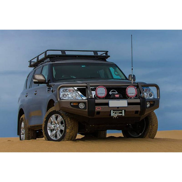 ARB 3415120 Deluxe Winch Front Bumper w/ Bull Bar for Toyota Land Cruiser 2008-2011