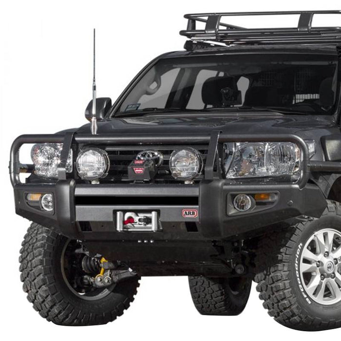 ARB 3415150 Deluxe Winch Front Bumper w/ Bull Bar for Toyota Land Cruiser 2012-2015