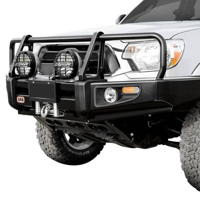 ARB 3423130 Deluxe Winch Front Bumper w/ Bull Bar for Toyota Tacoma 2005-2011