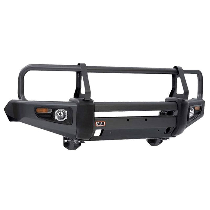 ARB 3430020 Deluxe Winch Front Bumper w/ Bull Bar for Land Rover Range Rover 1987-1994