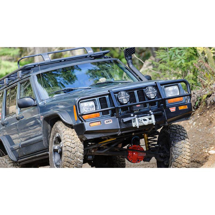 ARB 3450010 Deluxe Winch Front Bumper for Jeep Cherokee 1985-1987