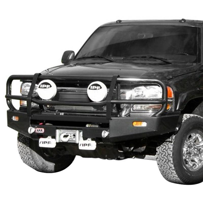 ARB 3462040 Deluxe Winch Front Bumper for GMC Sierra 1500/2500HD/3500 2003-2006