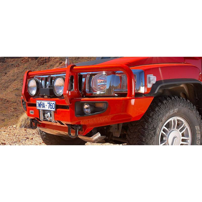 ARB 3468010 Deluxe Winch Front Bumper w/ Flares for Hummer H3 2005-2009