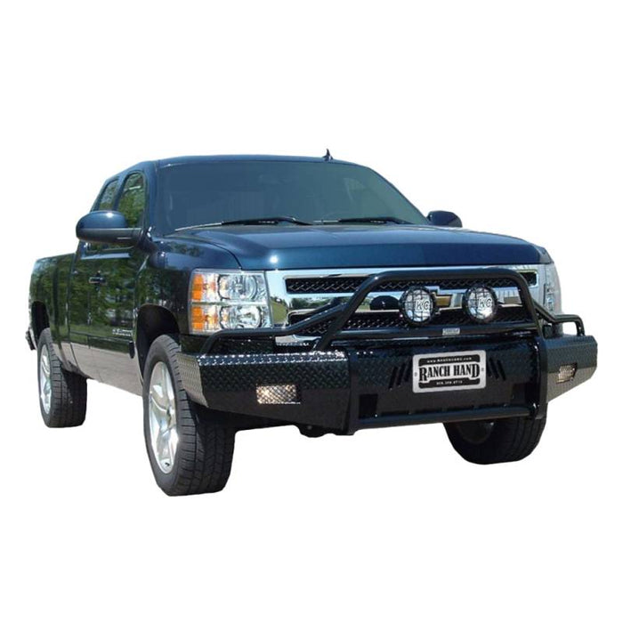 Ranch Hand BSC08HBL1 Summit Bullnose Front Bumper for Chevy Silverado 1500HD 2007-2013