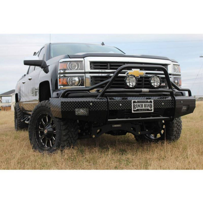 Ranch Hand BSC14HBL1 Summit Bullnose Front Bumper for Chevy Silverado 1500 2014-2015