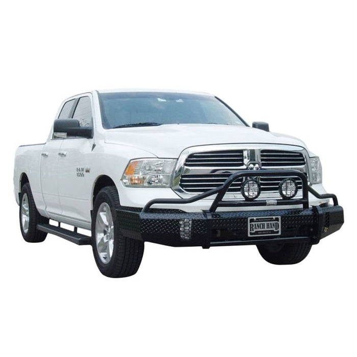 Ranch Hand BSD13HBL1 Summit Bullnose Front Bumper for Dodge Ram 1500 2013-2018