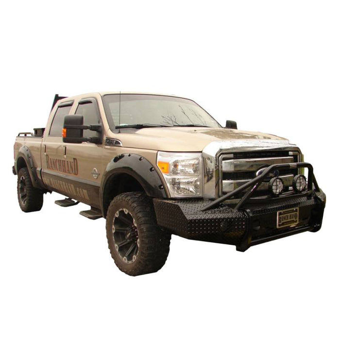 Ranch Hand BSF111BL1 Summit Bullnose Front Bumper for Ford F250/F350/F450/F550 2011-2016